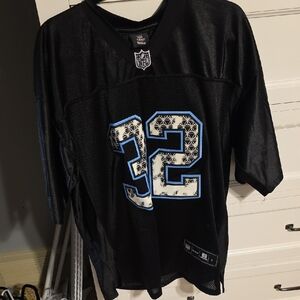 Reebok Black and Blue Kids Jersey
